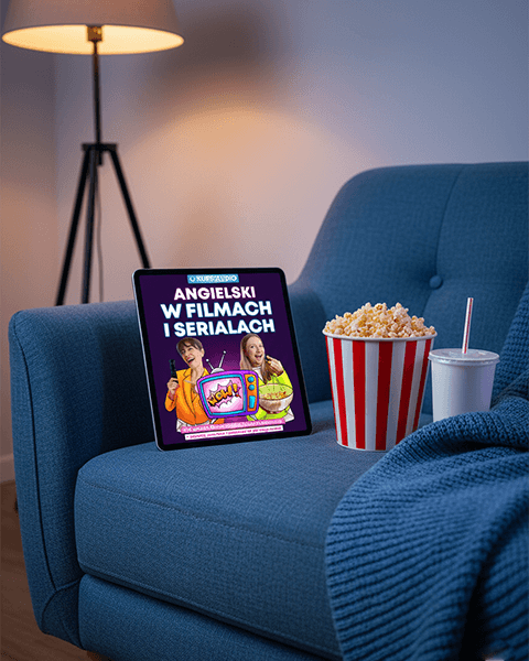 Angielski w filmach i serialach - okładka ebooka